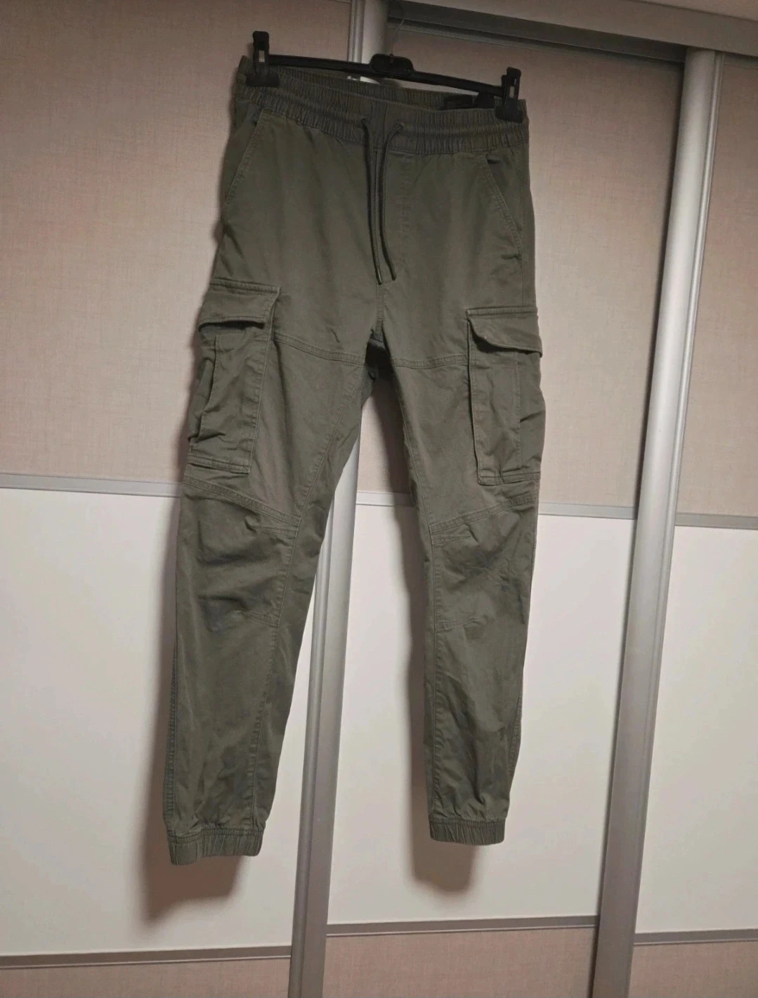 Baggy kaki S slim fit